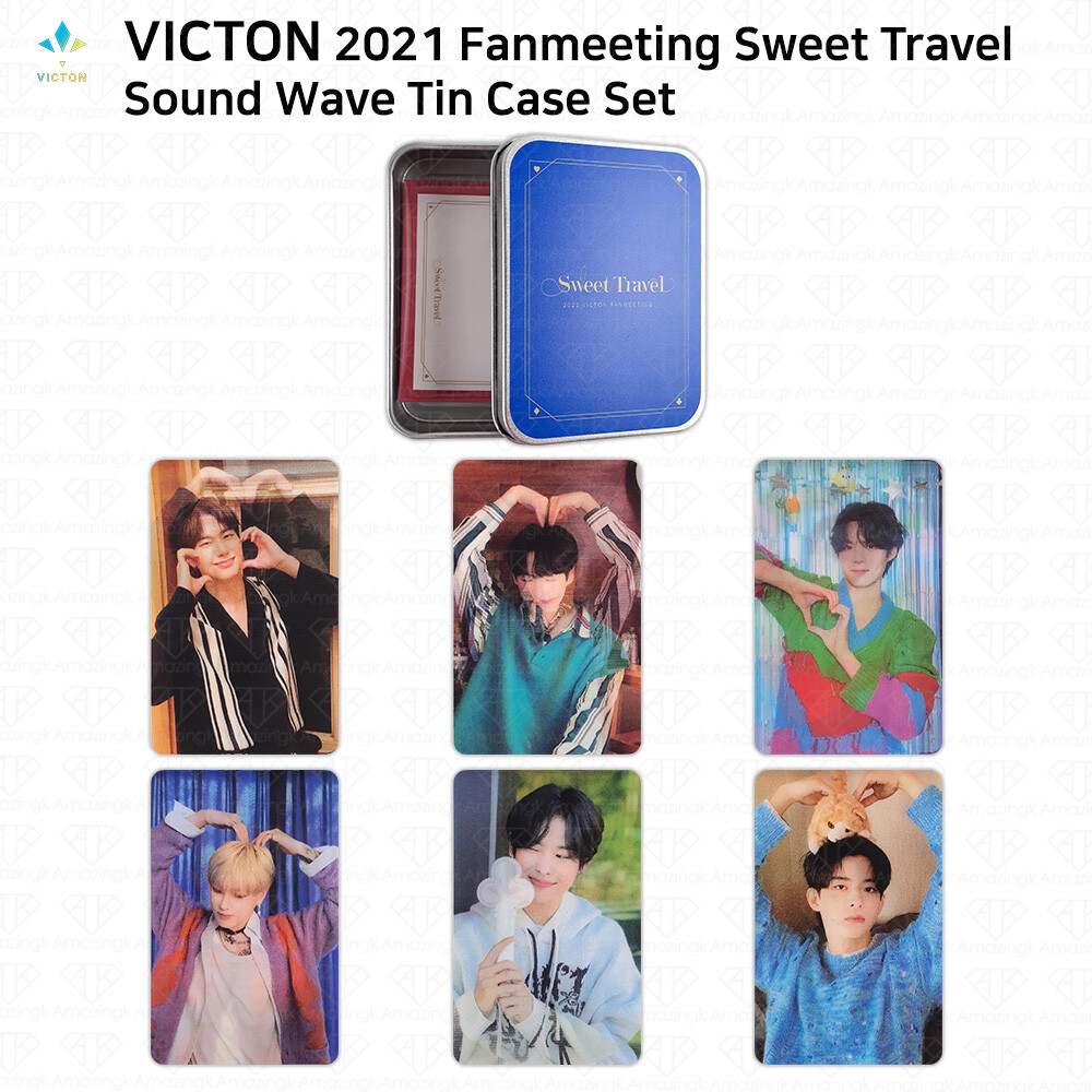 VICTON 2021 Fanmeeting Sweet Travel Official Goods Photocard