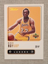 1999-00 UPPER DECK RETRO ELGIN BAYLOR #72 LOS ANGELES LAKERS