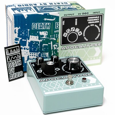 Death By Audio Apocalypse - Fuzz Guitar Effect Pedal - New