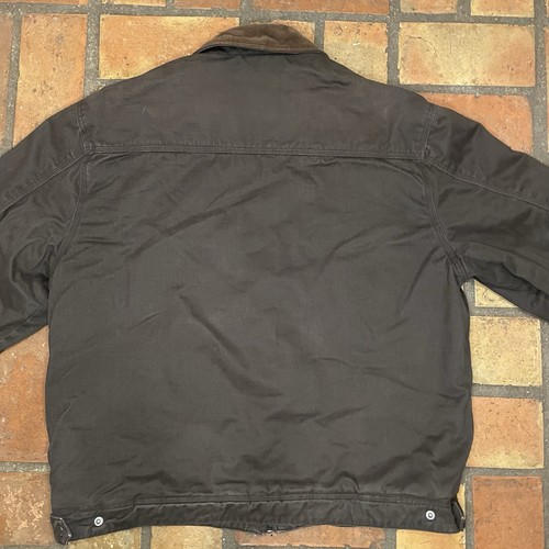 Vintage Chaps Ralph Lauren Jacket Men’s Large Military Barn Chore Aviator - Picture 7 of 16