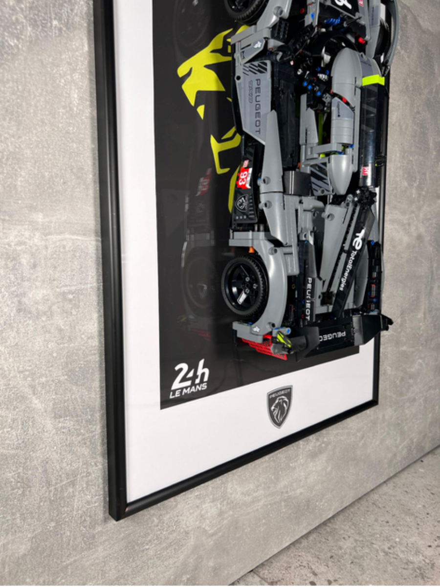 25+ LEGO TECHNIC: Peugeot 9x8 24 h Le Mans Hybrid Hypercar (42156