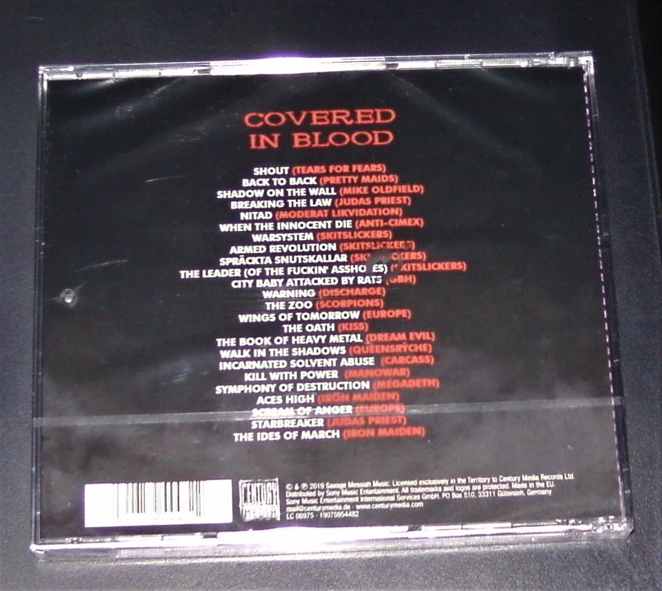 ARCH ENEMY COVERED IN BLOOD CD SCHNELLER VERSAND NEU & OVP - Bild 2 von 2