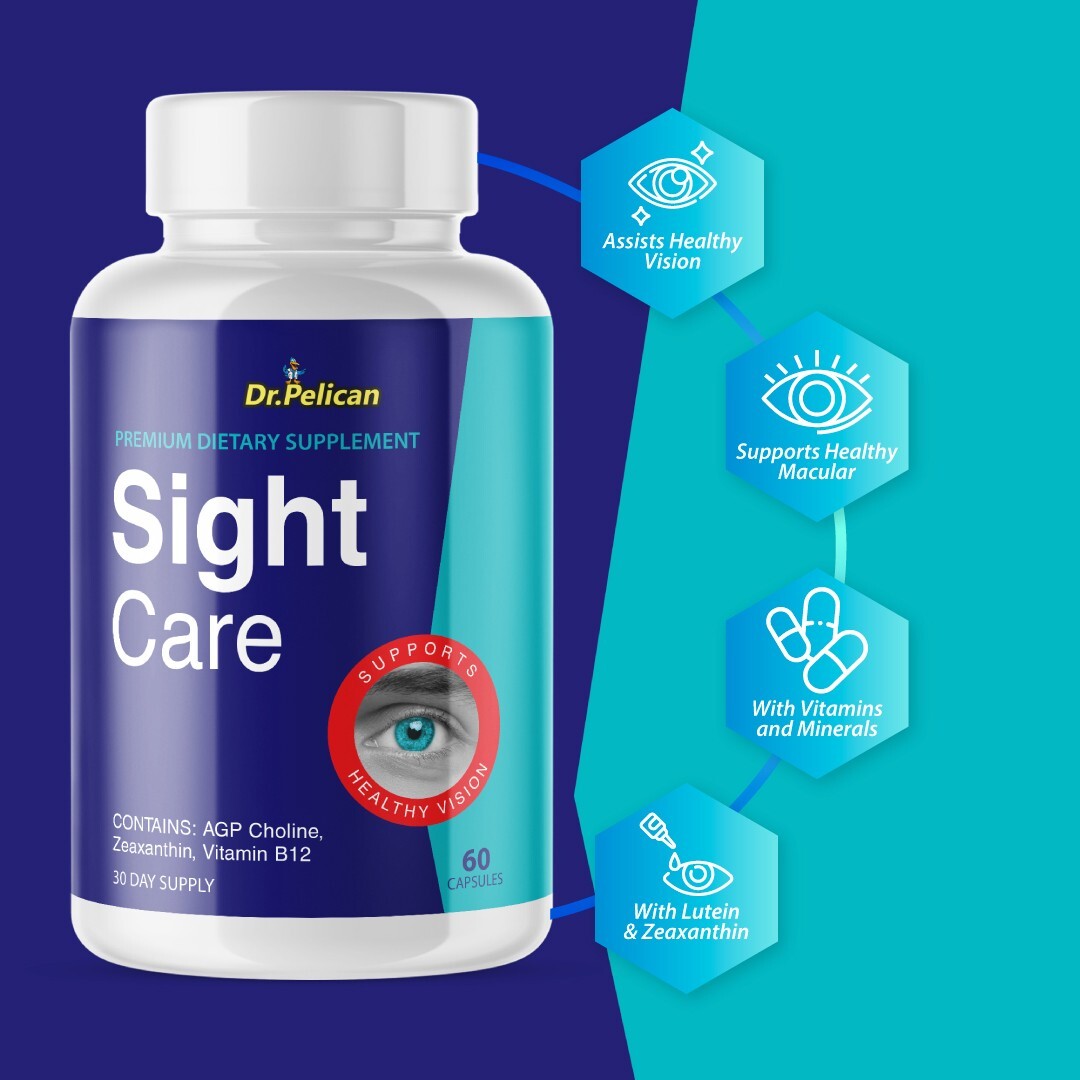 Sight Care- Eye Support- 5 Bottles- 300 Capsules