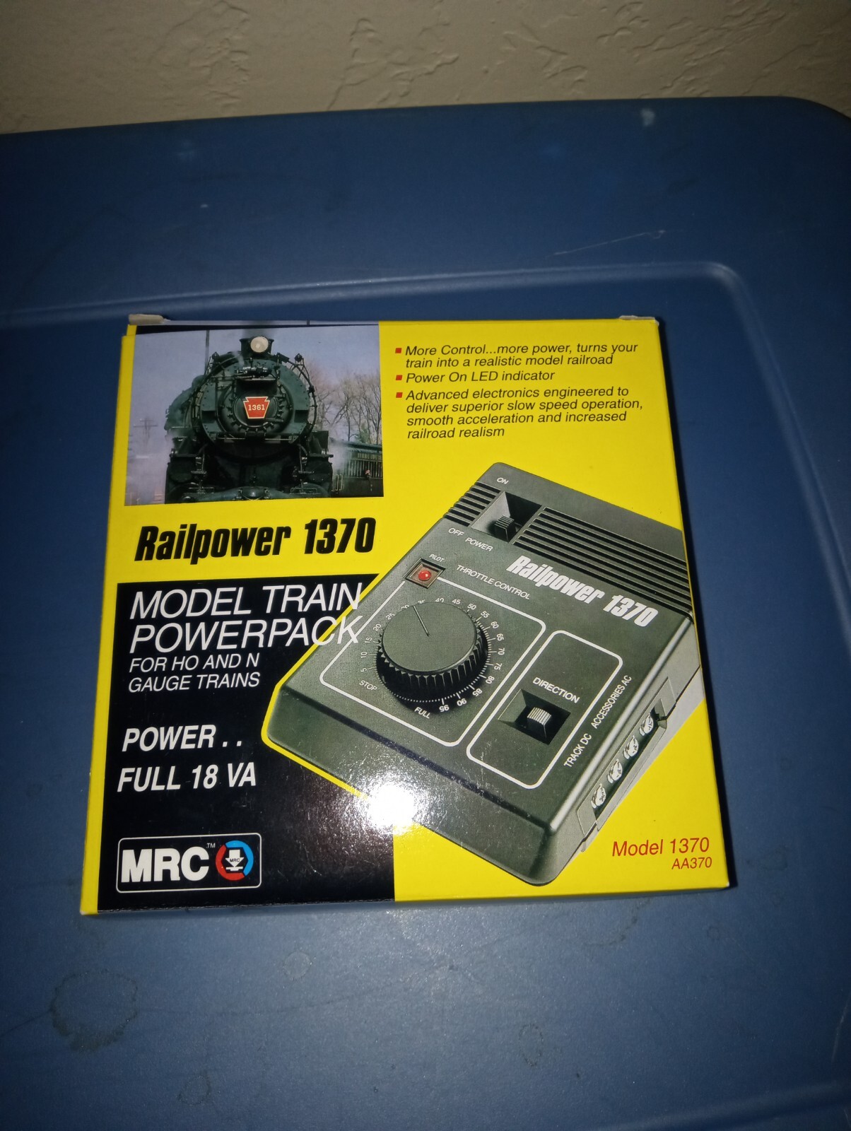 MRC Rail Power 1370 Model Train Power Pack eBay