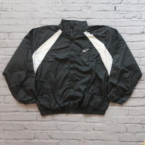 Vintage Reebok Logo Track Jacket Size 