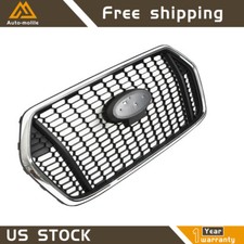 voor Ford TRANSIT TOURNEO/CUSTOM 2012-2017 VAN RVS CHROME Grille Trim Cover 5 STUK