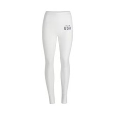 SKIMS Soft Lounge Rib Leggings Team USA White 2X