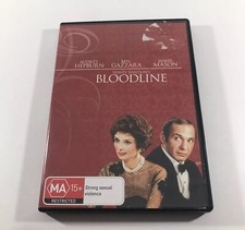 Bloodline DVD Movie Region 4 PAL Audrey Hepburn Ben Gazzara James Mason