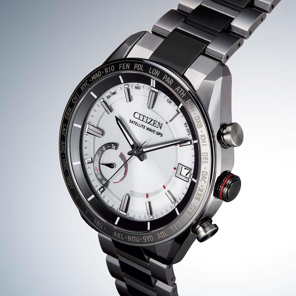 CITIZEN ATTESA CC3085-51A Eco-Drive GPS Satellite Radio Wave