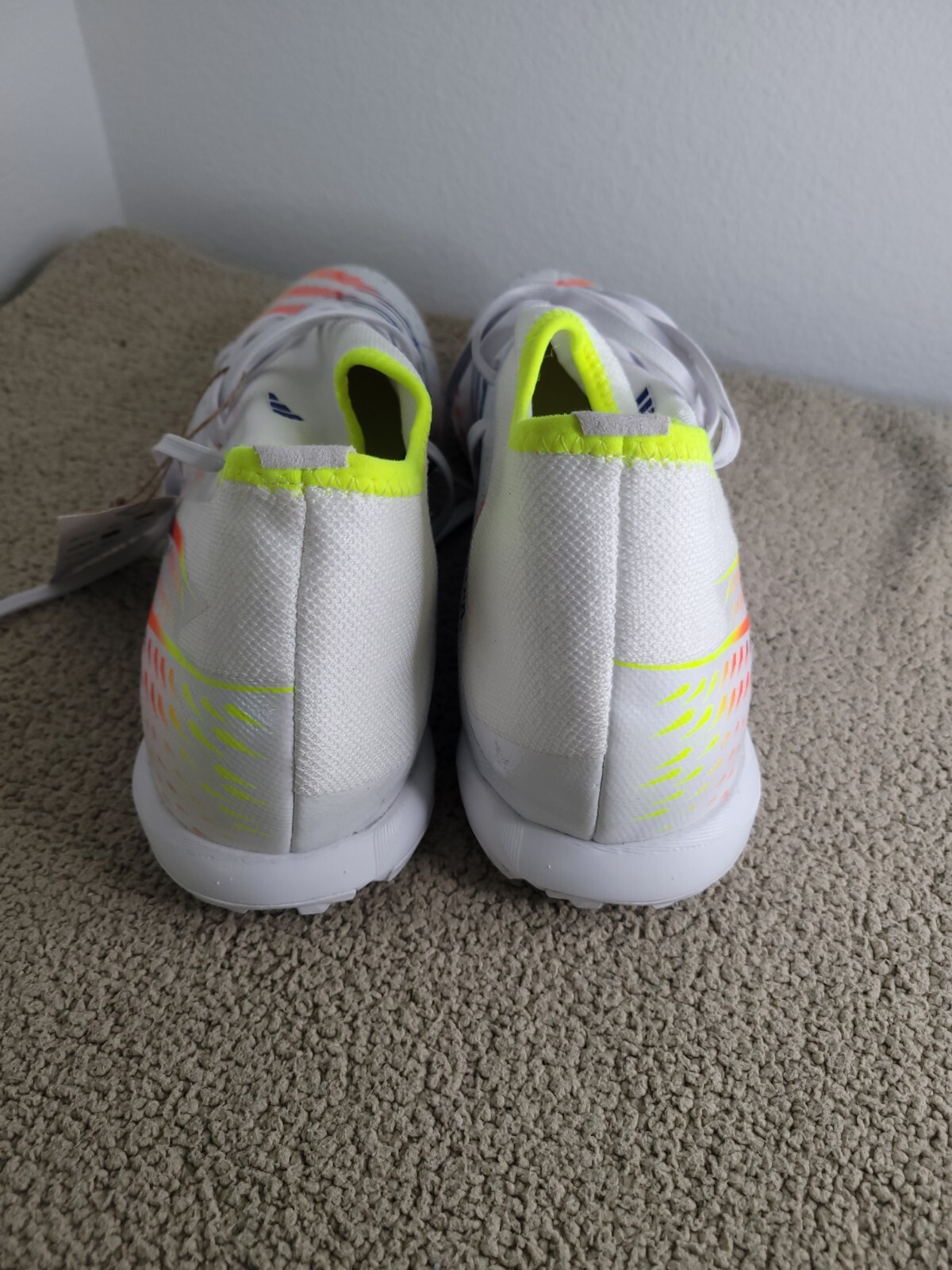 NWT Adidas Predator Edge.3 Turf Men 13 World Cup Soccer White Cleats GW0951 S181 image 6