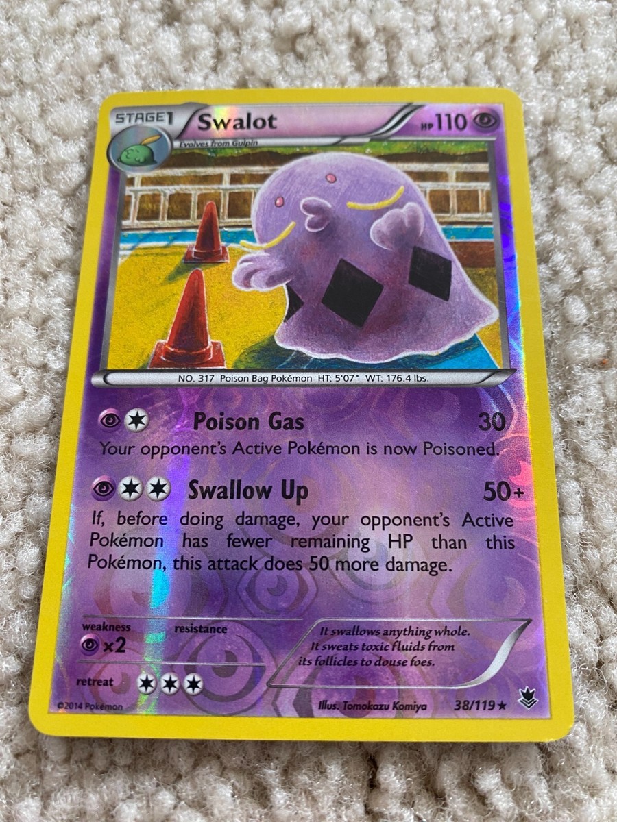 Swalot 38/119 R Reverse Holo Pokemon TCG Card NM-MT NICE! | eBay UK