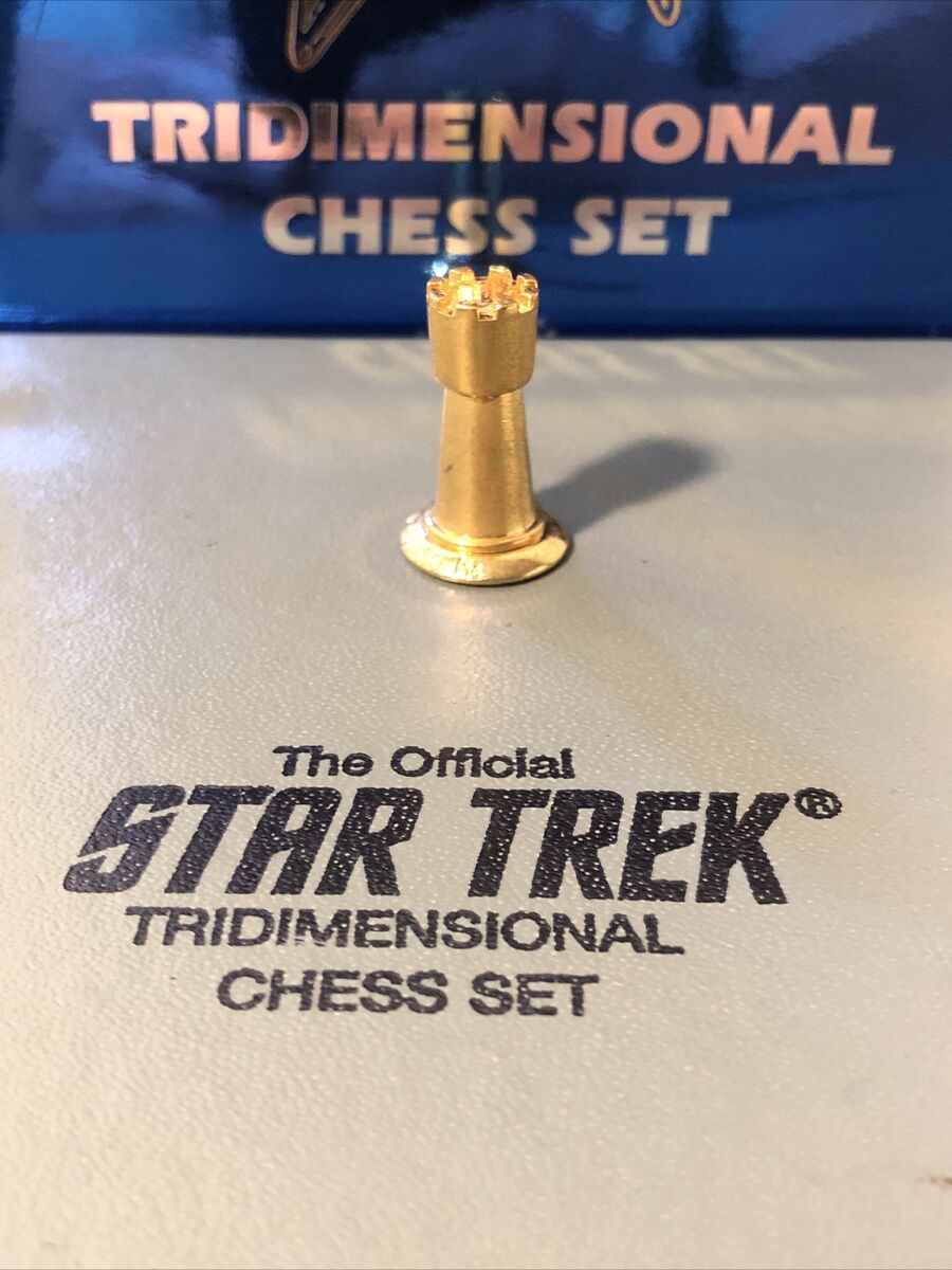  Star Trek Tri-Dimensional Chess Set, 1994 Original