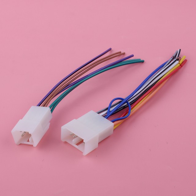 6 Pin & 10 pin Radio Stereo Wire Harness Cable Plug Fit For Toyota