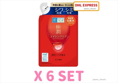 ROHTO HADA LABO GOKUJYUN AGING CARE LOTION REFILL 170mL X 6