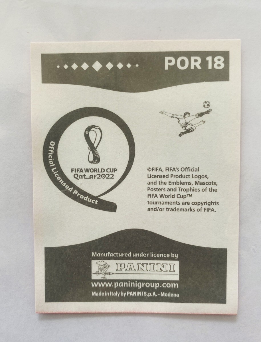 2022 Panini FIFA World Cup Sticker CRISTIANO RONALDO PORTUGAL Red