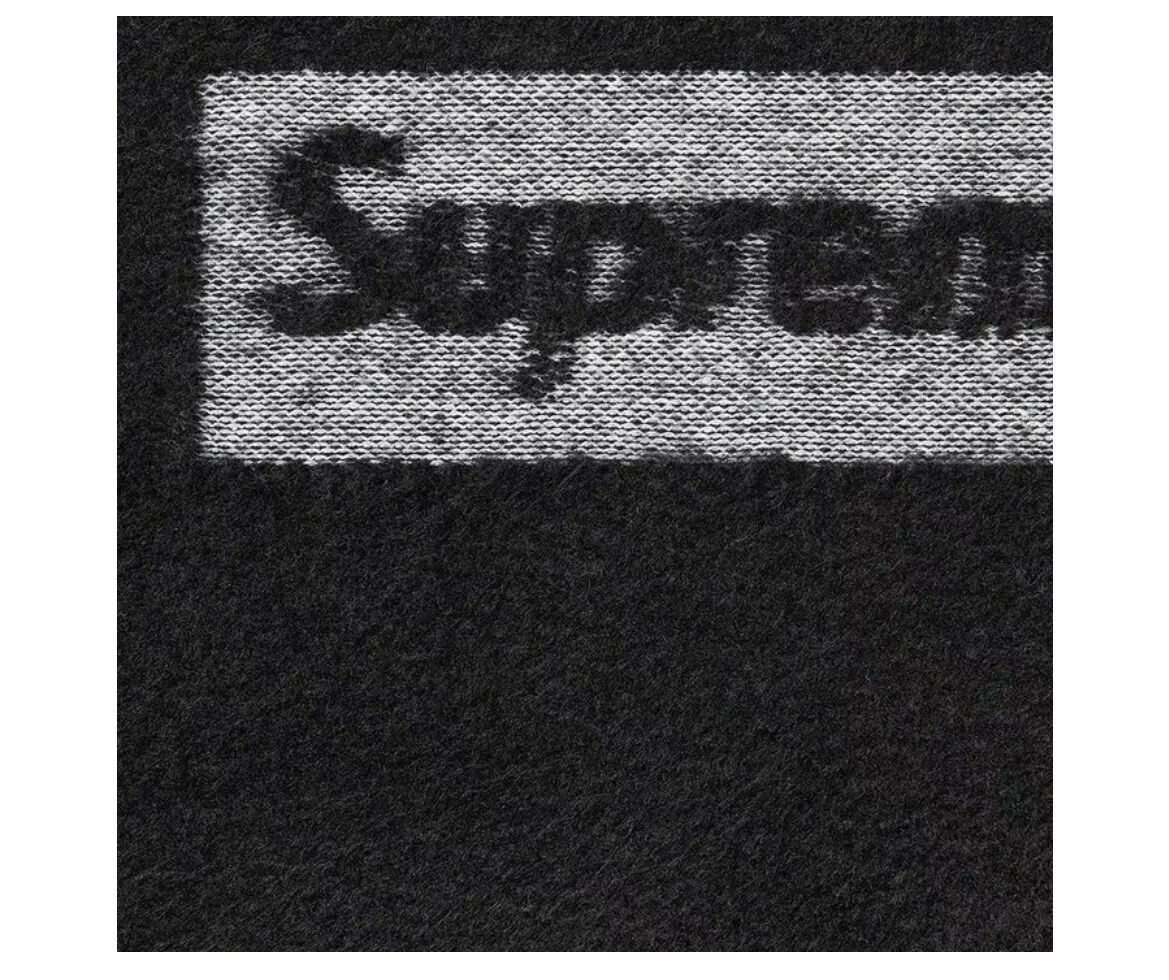 Supreme inside out box logo hooded M 黒