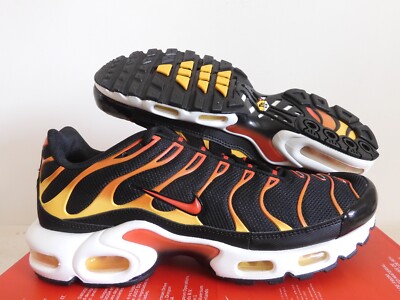Nike Air Max Plus Black-Red-Cosmic Clay Reverse Sunset Sz 11 [DC6094-001]