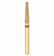 Premium Gold Plated Diamond-Round End Taper-G856/018F (GB5LF)-Fine pk of 5