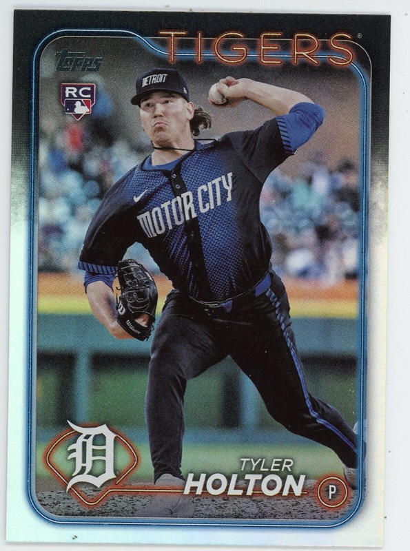 2024 Topps Update Rainbow Foil Tyler Holton US33 MINT