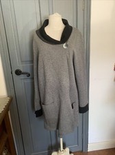 Max Studio Grey Cardigan Light Jacket Coat Wool Blend - Size Xl