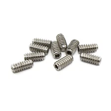 #4-40 x 1/4", Socket Set Screws Cup Point, A2 304 18-8, Stainless Steel