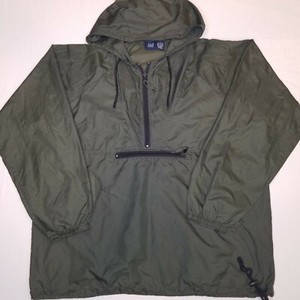 mens nylon pullover windbreaker