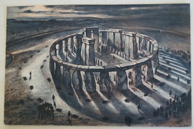 Stonehenge Wiltshire England Vintage Collectable Postcard. | eBay Australia