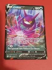 Pokemon Card Crobat V 044/072 Shining Fates Ultra Rare Holo MINT
