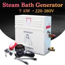 for Luxury Home Steam Bath Spa Steam Generator with LED Waterproof Controller