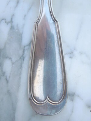 Christofle, Alfénide - Soup ladle - Chinon - Silverplated - auction