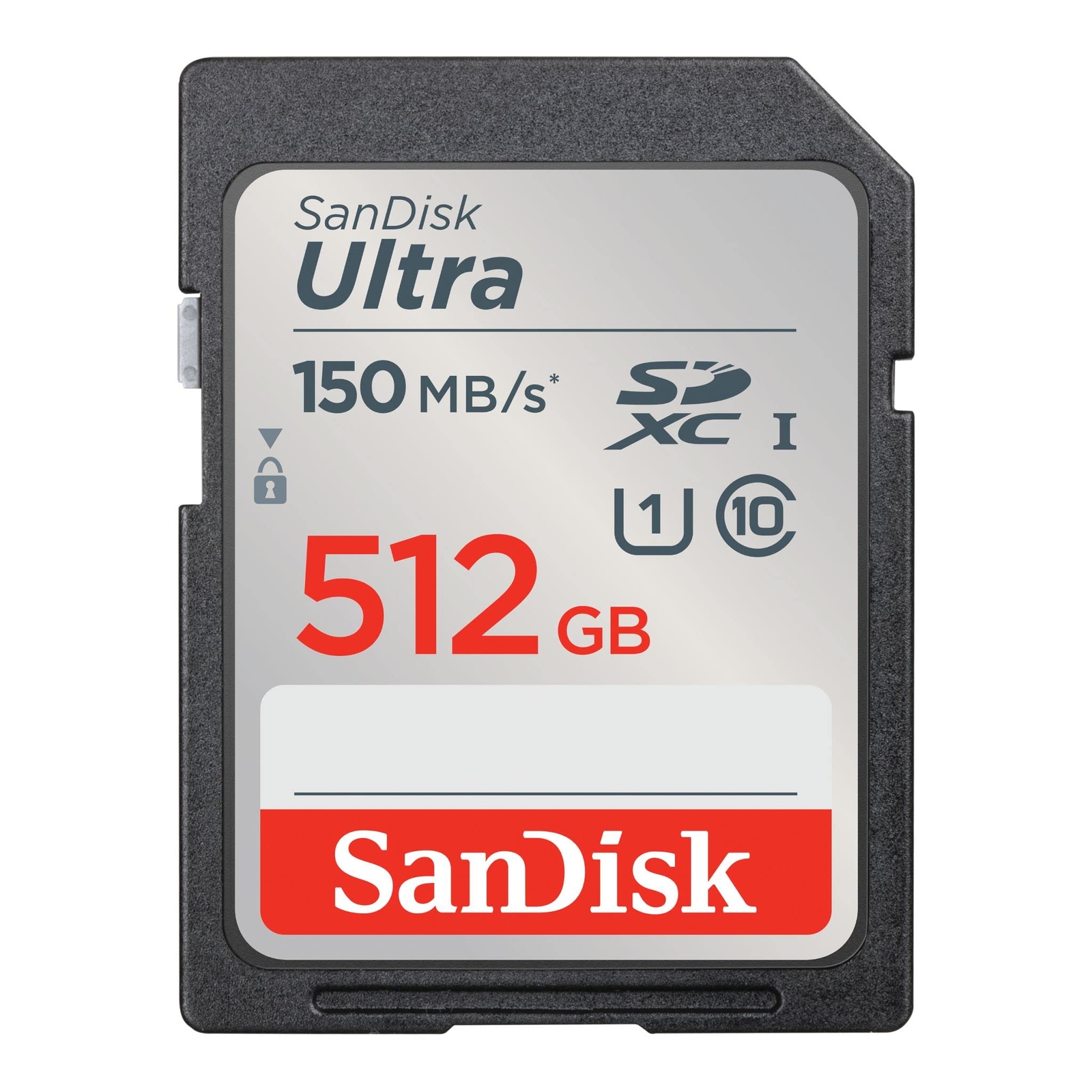 Sandisk Ultra - Flash Memory Card - 512 Gb - Class 10 - Sdxc Uhs-I NUOVO