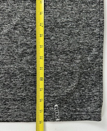 RBX Mens Performance Quick Dry Short Sleeve Active Tee Size M Blk/Gray Polyester - Picture 6 of 6