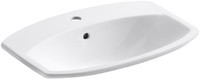 Kohler K-2351-1-0 Cimarron Self-rimming Bathroom Sink, White, New, Free Shipping on sale Kohler K-2351-1-0 Cimarron Self-rimming Bathroom Sink, White, New, Free Shipping on sale