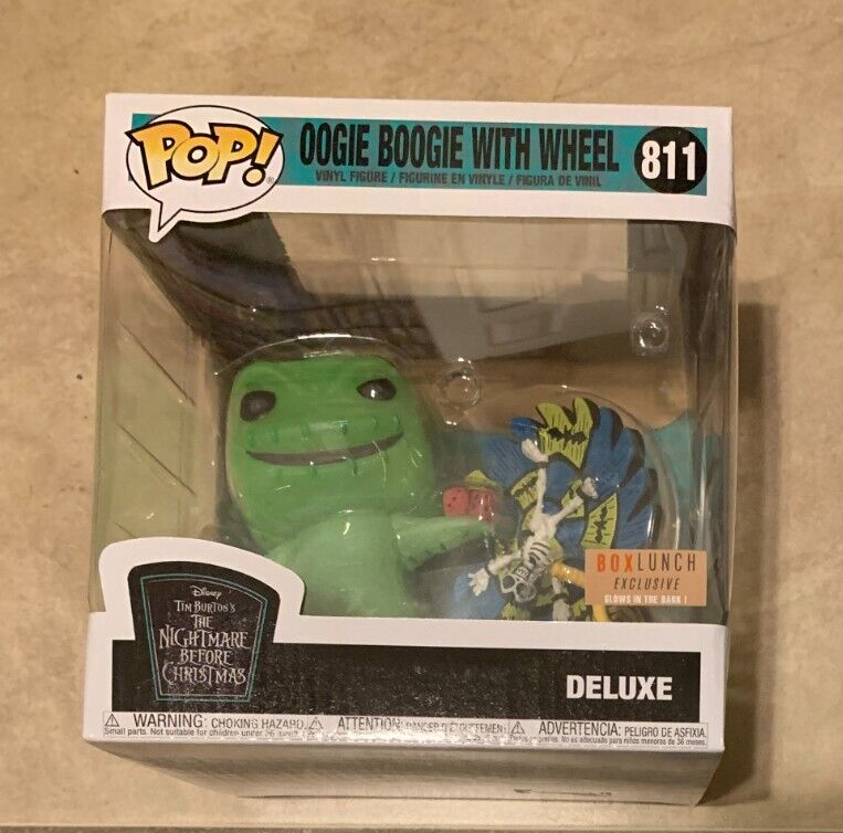 Funko Nightmare Before Christmas Oogie Boogie w/ Wheel 811 Pop