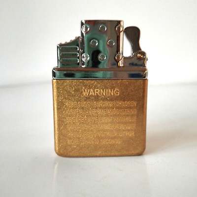 Zorro Butane Double Jet Flame Feuerzeug Einsatz - Silber Top - Passend für: Zippo