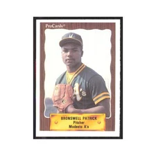 1990 ProCards Bronswell Patrick Modesto A's #2211