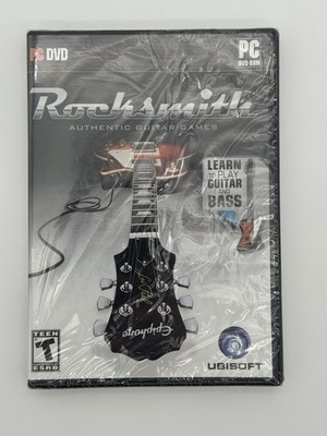 Rocksmith (Windows PC DVD Rom, 2012) Sealed Discs, No Cable