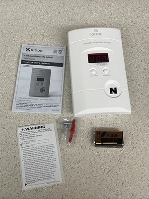Kidde KN-COPP-3 Nighthawk Plug-In AC/DC Carbon Monoxide Alarm Detector