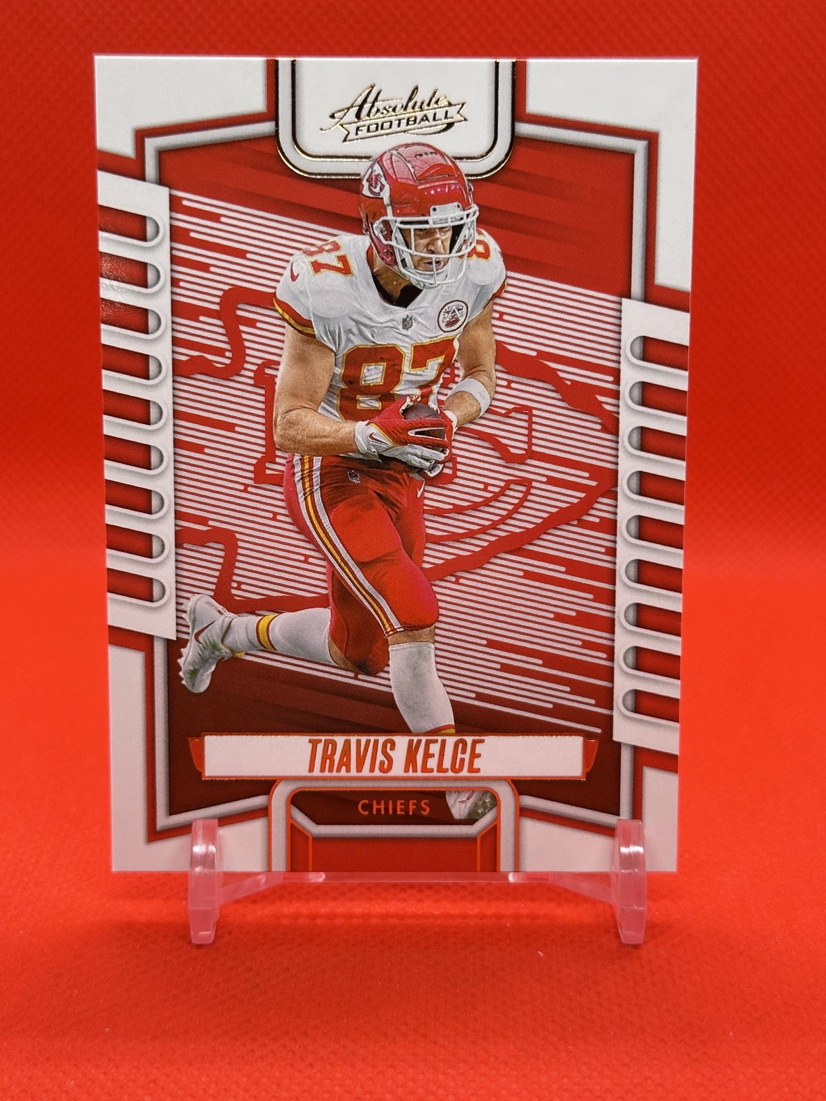2023 Panini Absolute #99 Travis Kelce Red