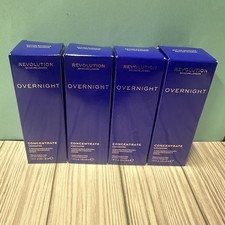  Lot of 4 Revolution Skincare London Overnight Restoration Concentrate 1.01 Oz