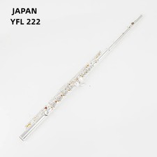 Flute 222 Professional Cupronickel C Key 16 Hole Flute Silver Plated With Case