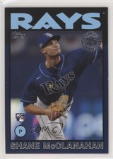 2021 Topps 1986 Baseball 35th Anniversary Series 2 Blue Shane McClanahan 0ji9