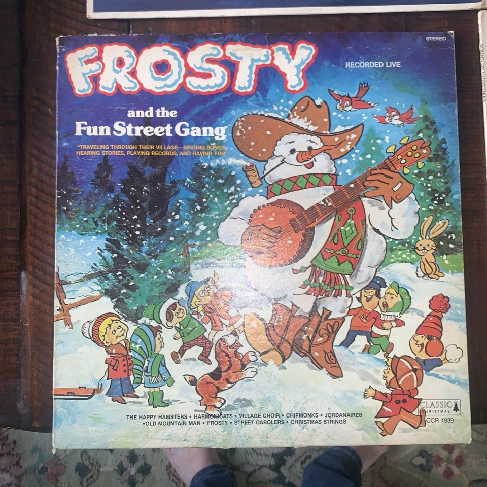 Christmas Vinyl Lot Chipmunks Ross Lewis Frosty Miller Bing Mathis VG/VG 9LPs - Image 2 of 4