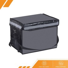 62l Xxxl Insulated Food Grocery Bag With Divider Catering Thermal Bag - Black 62l Xxxl Insulated Food Grocery Bag With Divider Catering Thermal Bag - Black