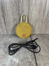 JBL Clip 3 Gold  Portable Bluetooth Speaker | W/power Cord!