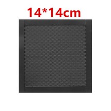 1Pc 14 14cm Computer PC Cooling Fan PVC Magnet Dust Filter Case Mesh Net Cover-