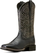 Ariat Womens Round Up Remuda Western Boot Bla...