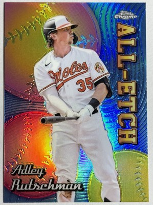 2024 Topps Chrome Logofractor Edition - Chrome All Etch Adley Rutschman #CAEL-5