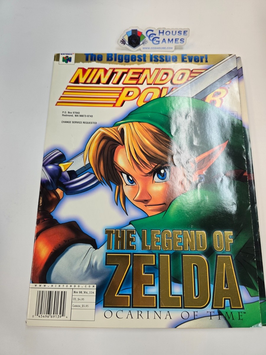Nintendo Power Magazine #114 November 1998 The Legend of Zelda