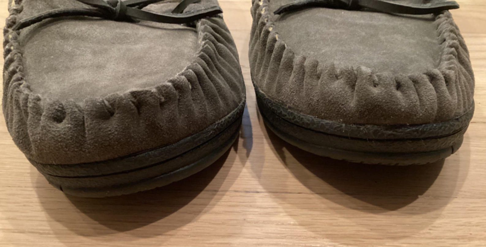 SAOLA Route 66 mocassino uomo Jordan pelle scamosciata ciabatte suola gomma tg 10